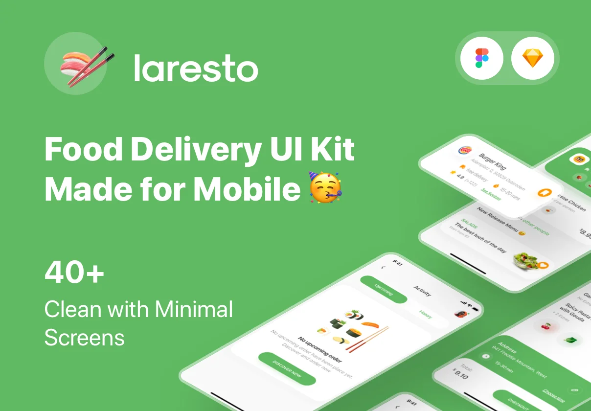 Laresto UI Kit