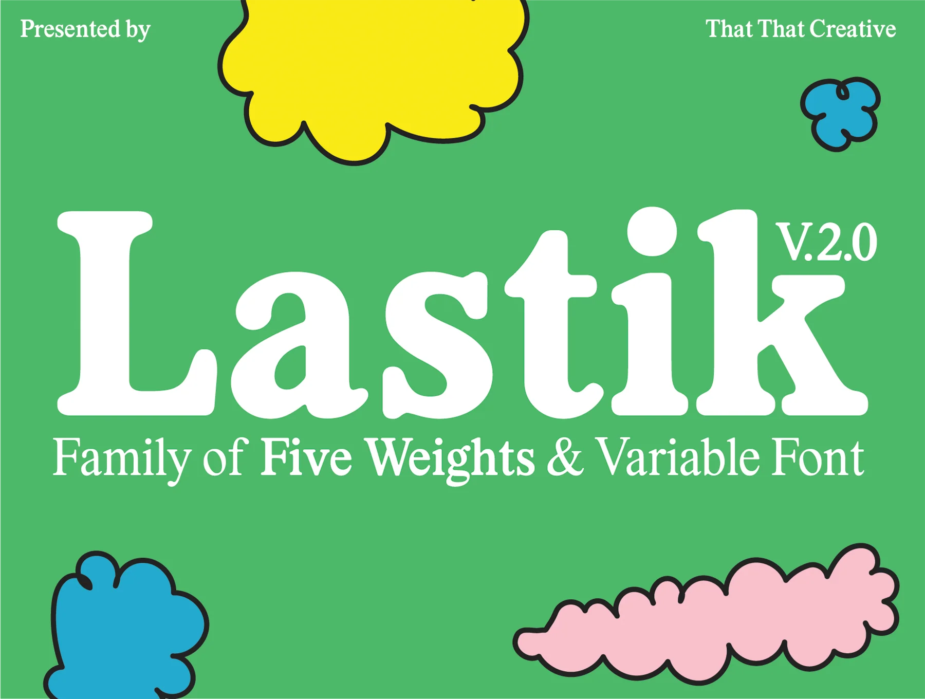 Lastik 5 Font Family