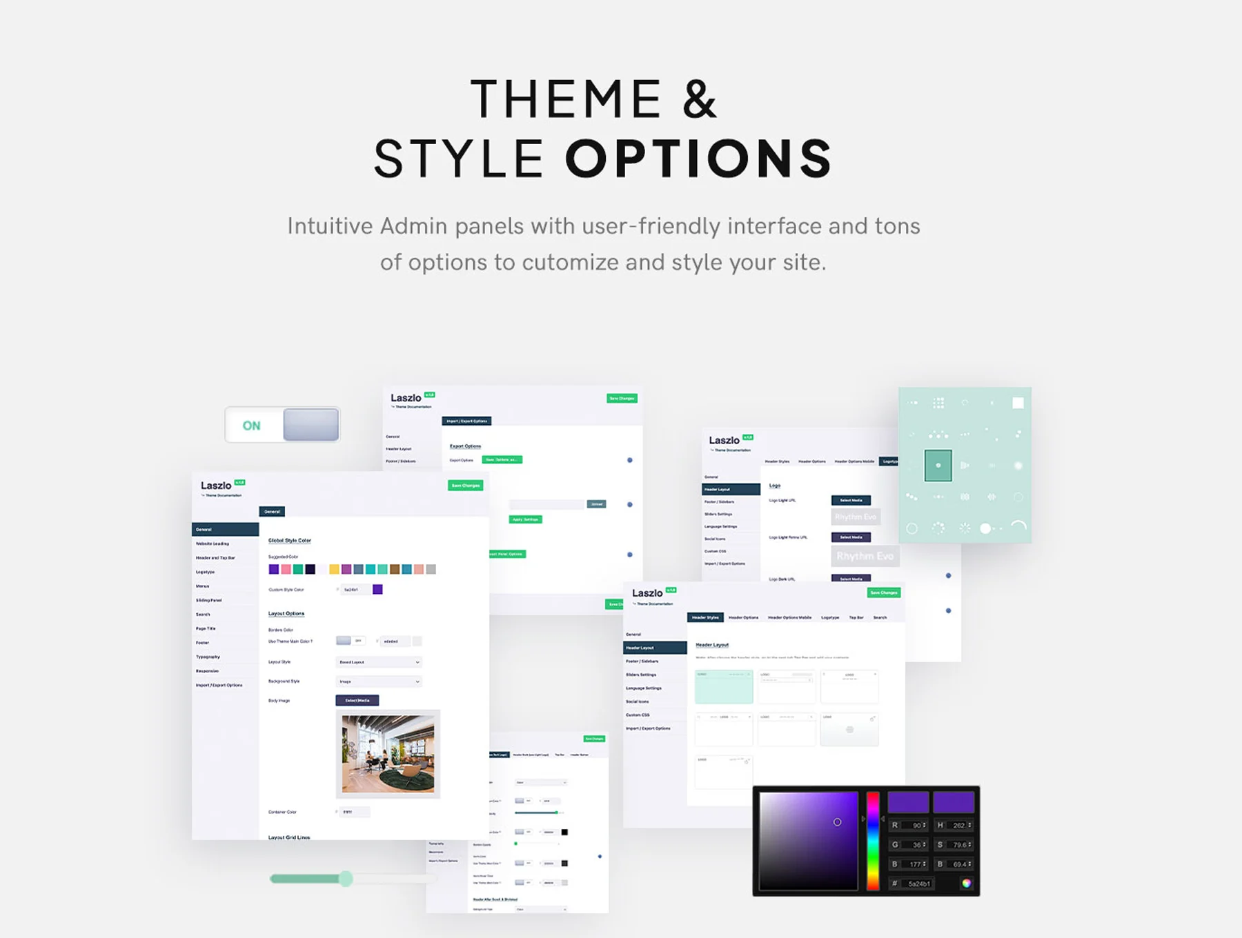 Laszlo - Creative Agency & Portfolio Lottie WordPress Theme 6