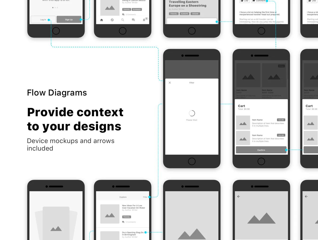 Launchpad Wireframe Kit 4