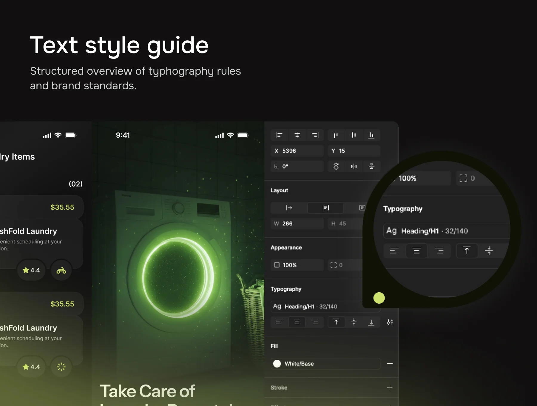 Laundry Service App UI Kit 4
