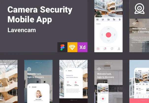 Lavencam Security UI Kit