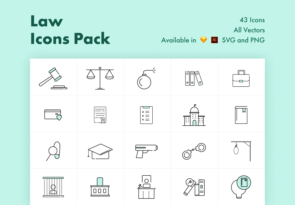 Law Icons