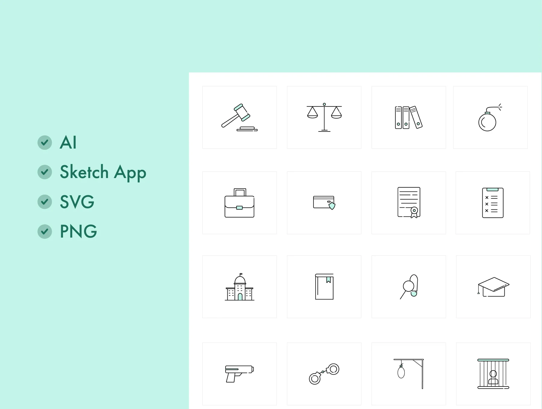 Law Icons 2