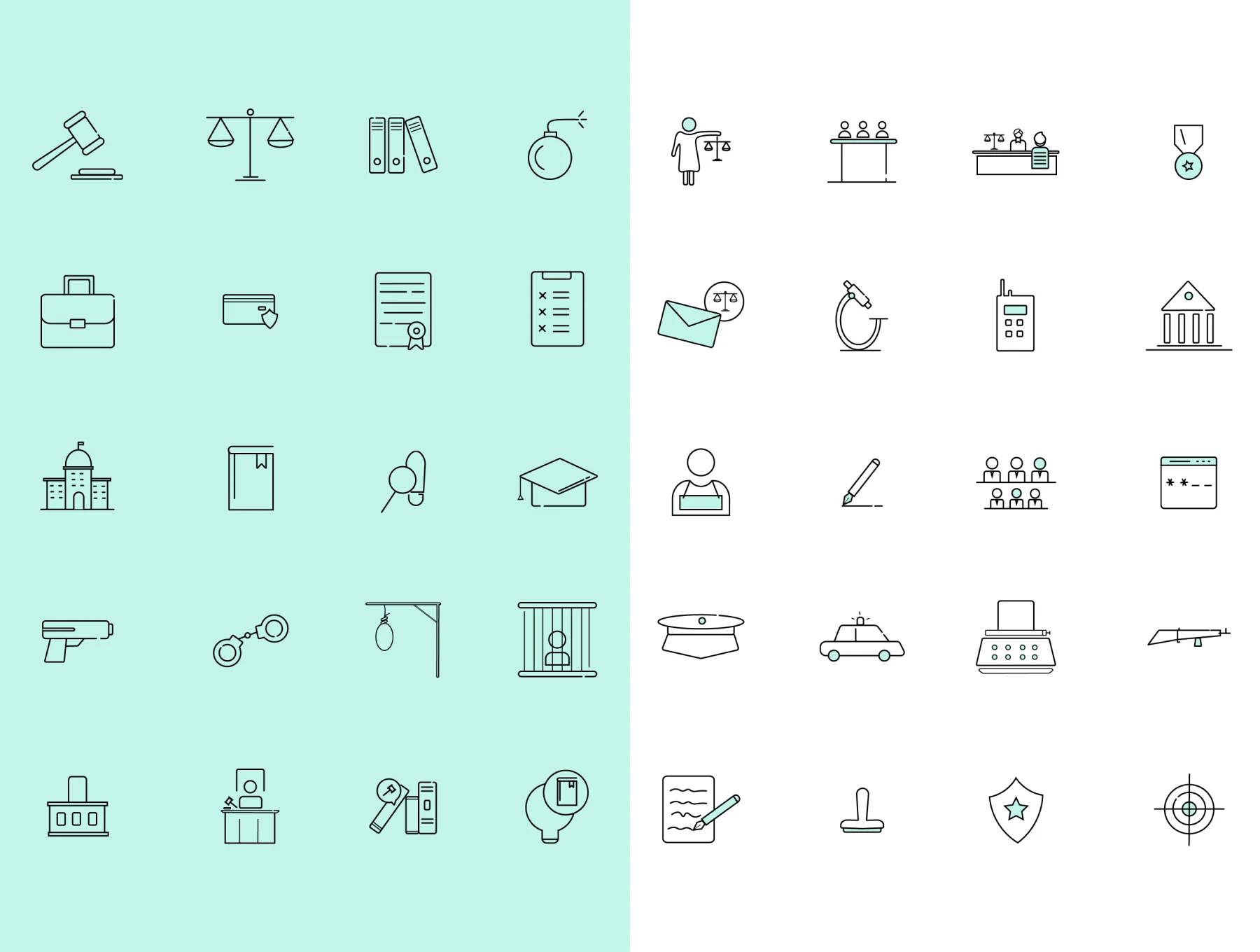 Law Icons 5