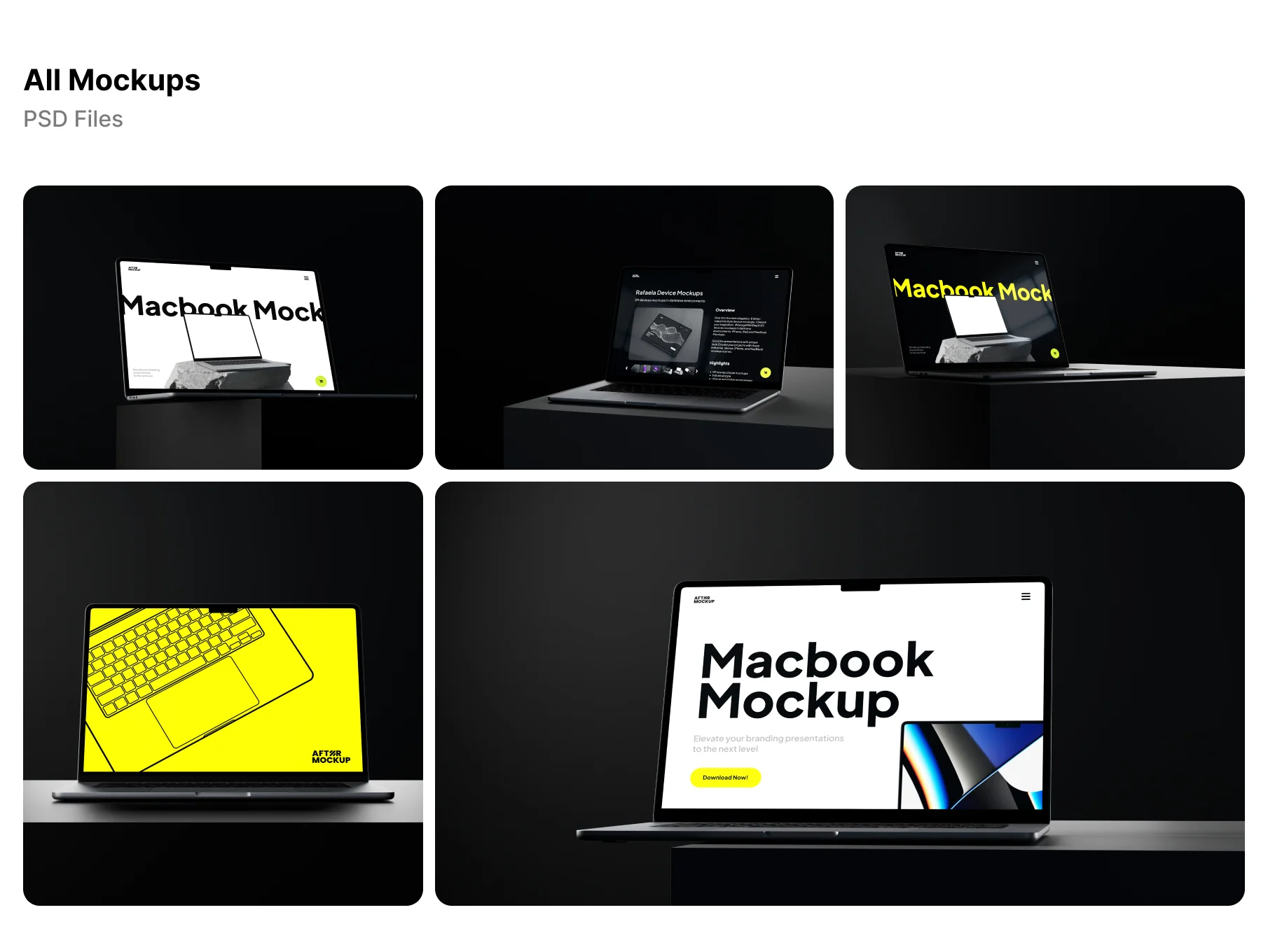 Layla Macbook Mockups 4