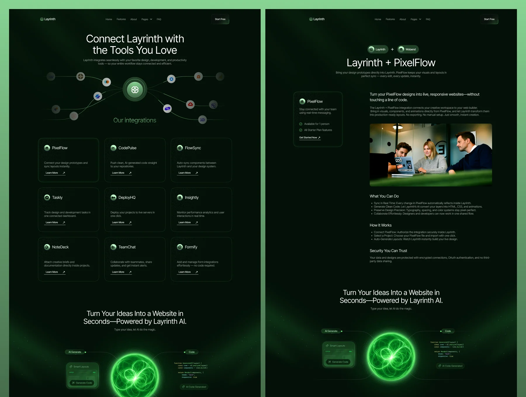Layrinth - Technology Website 3