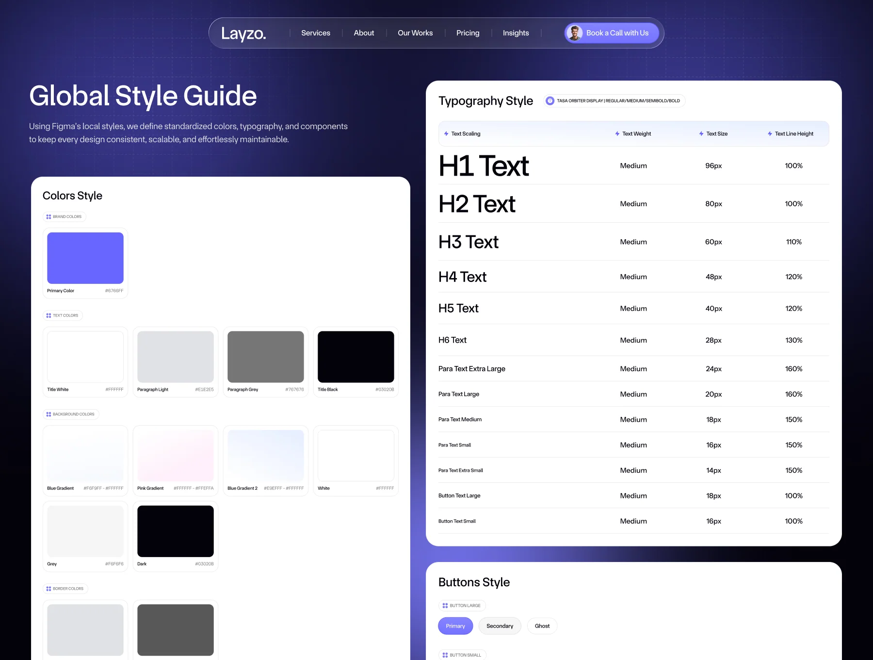 Layzo - Creative Agency Website Template 3