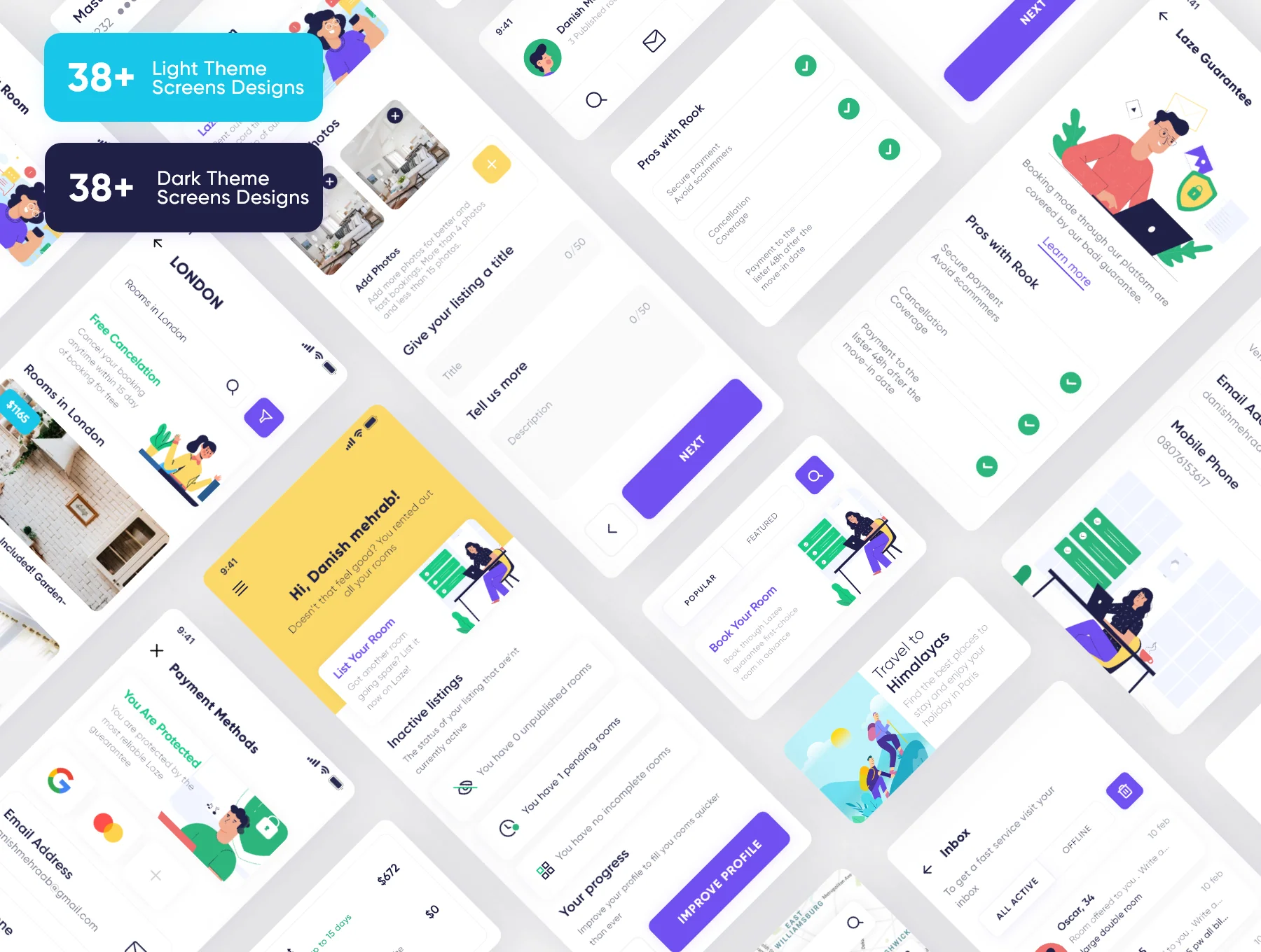 Laze Travel App Ui Kit 3