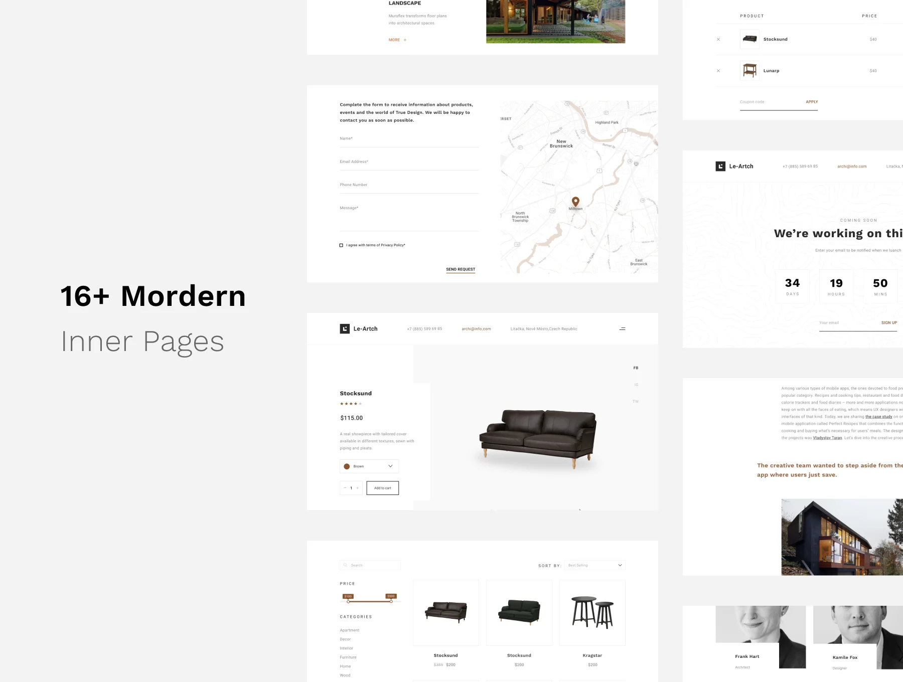 Le Artch Architecture & Interior Website Template