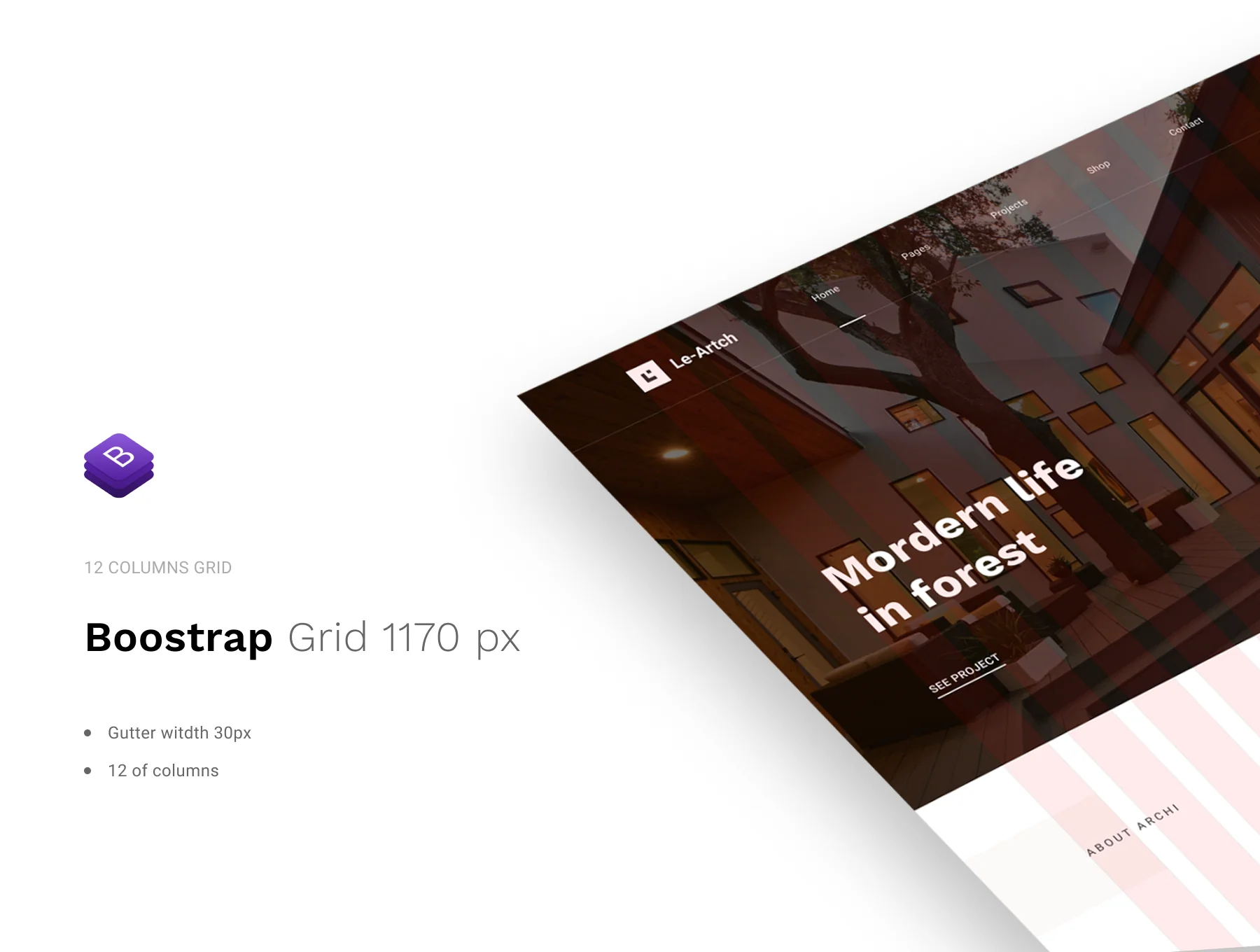 Le Artch Architecture & Interior Website Template 5