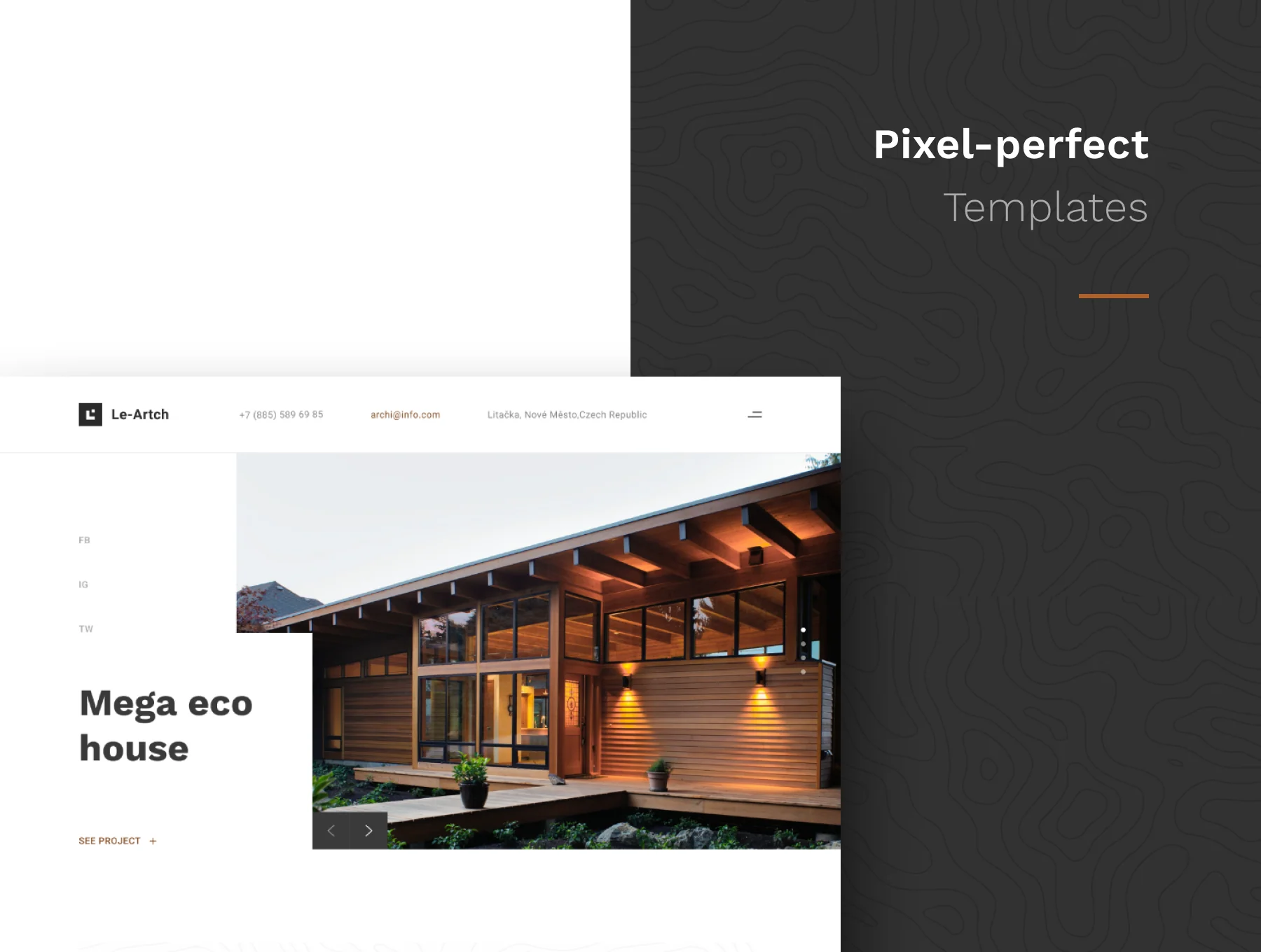 Le Artch Architecture & Interior Website Template 6