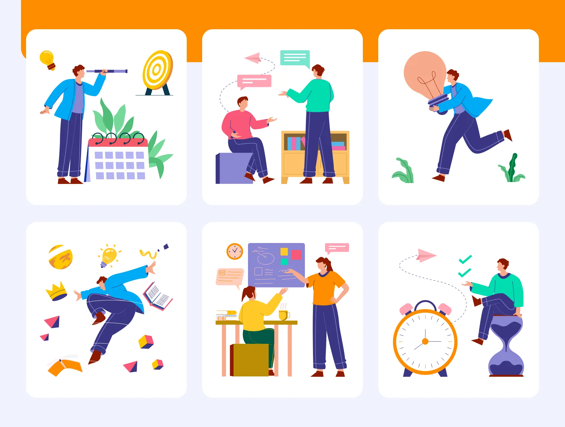 Leadership illustrations 5