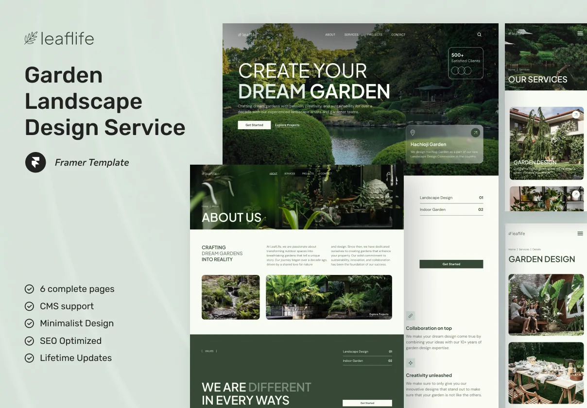 LeafLife - Garden Landscape Design
