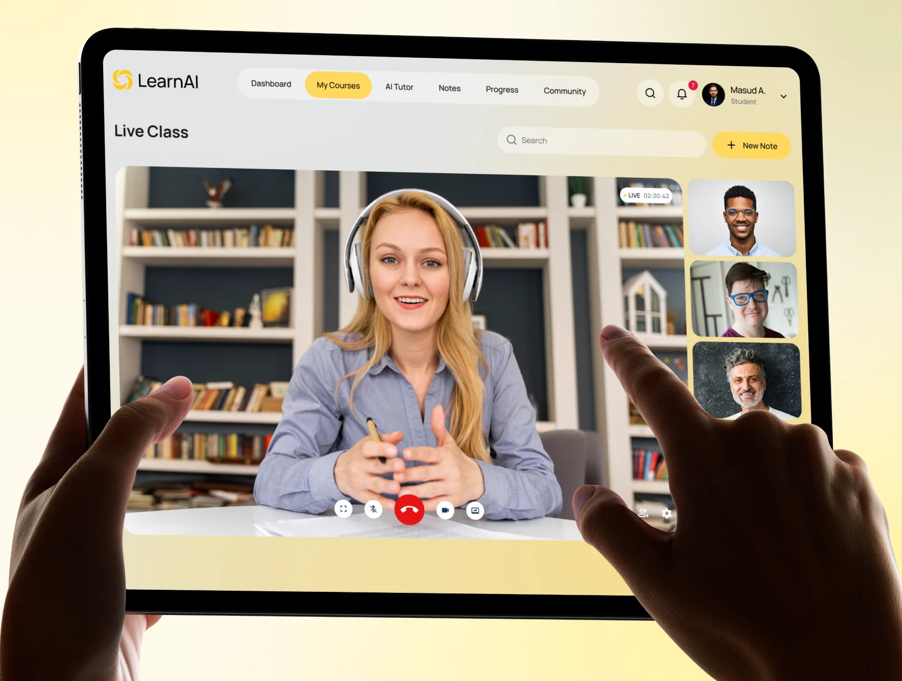 LearnAI - AI Online Learning Platform UI Kit 5