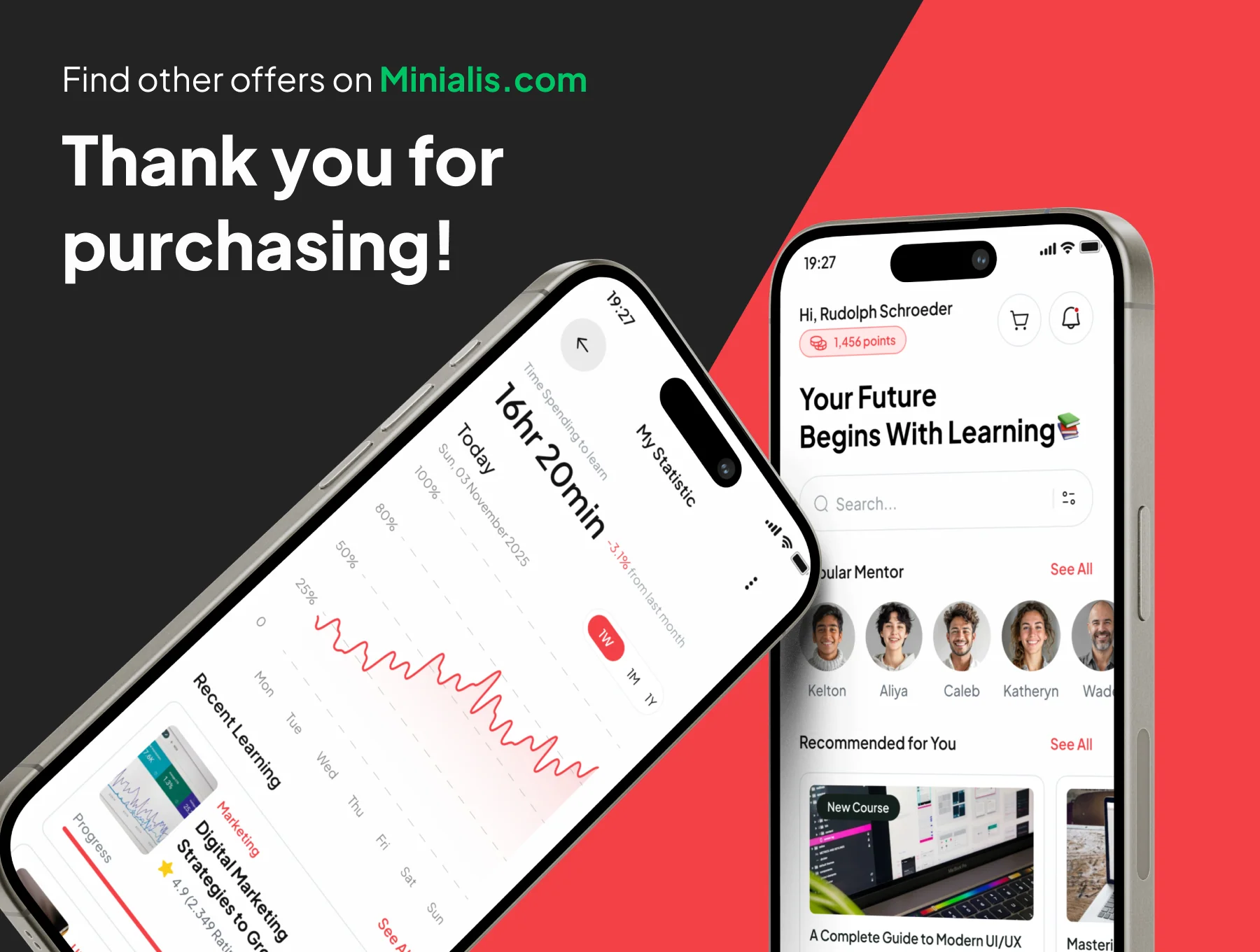 Learnify - Online Education Courses App Ui Kits 6