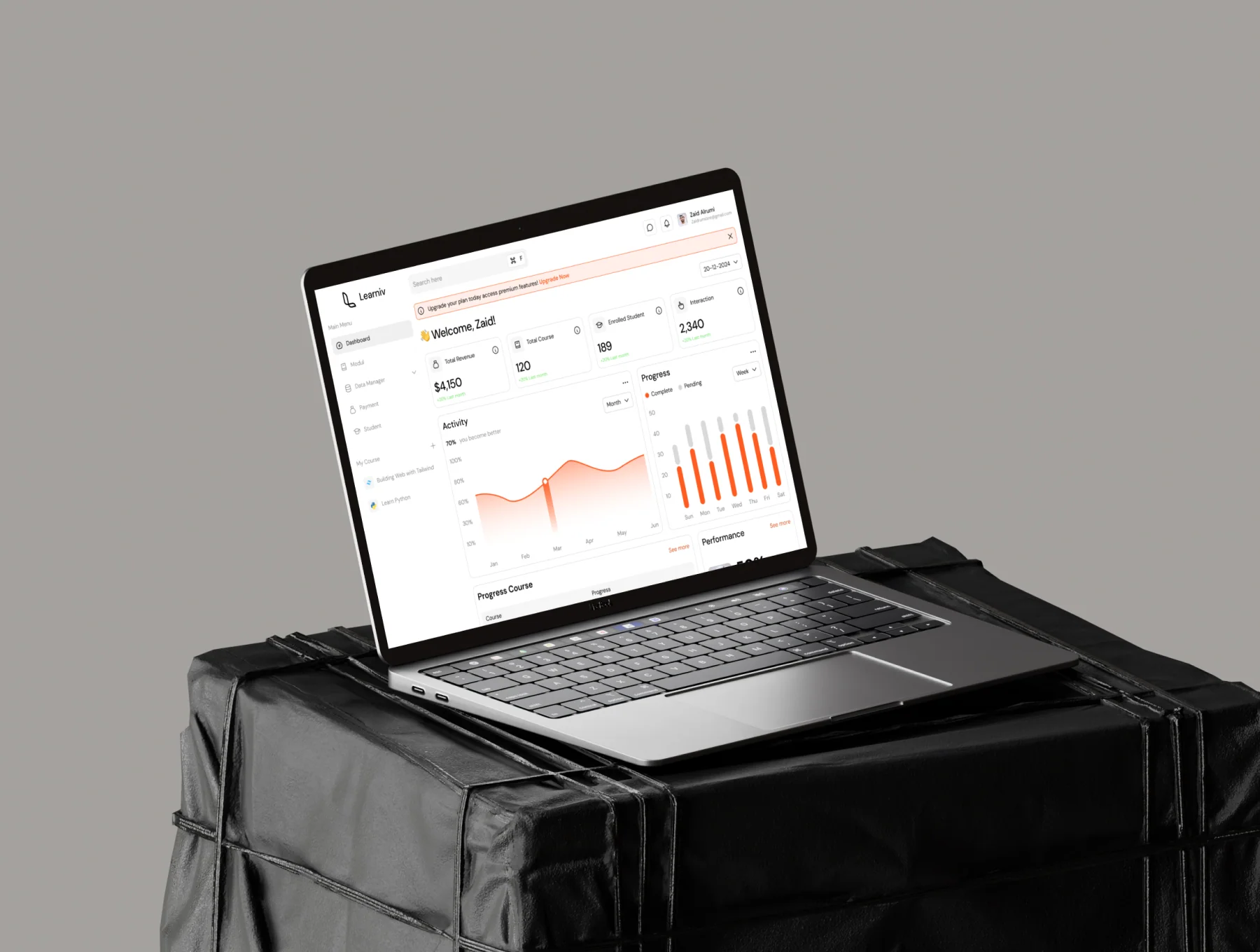Learniv - Learning Management System Dashboard UI KIT 7