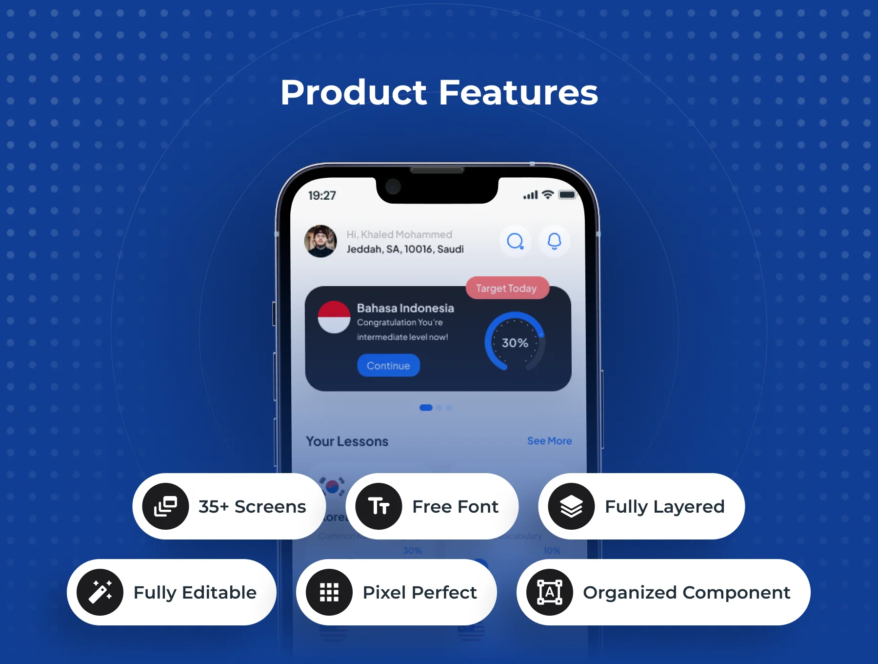 LearnKuy - Language Learning App UI Kit 2