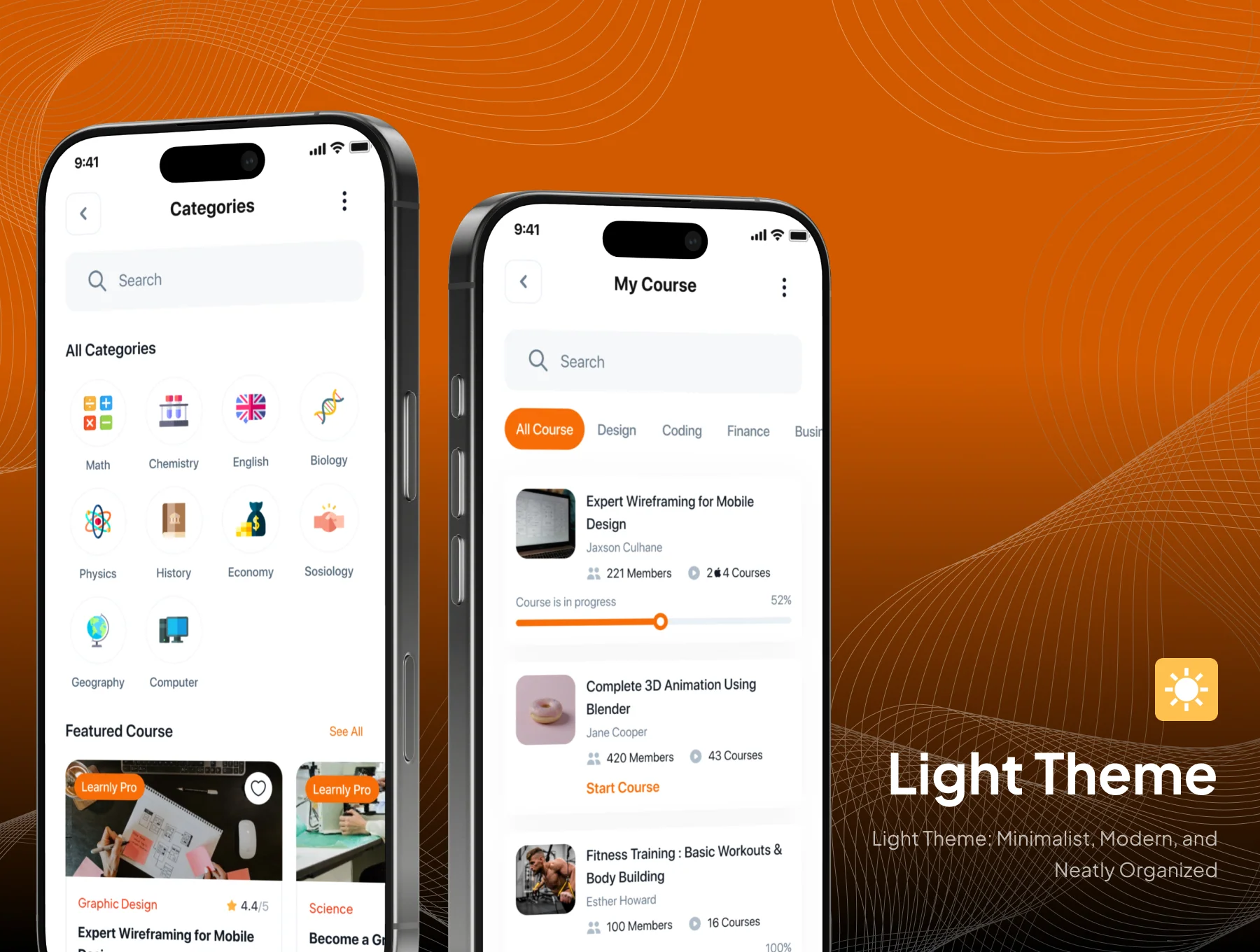 Learnly - Online Course App UI Kits 5