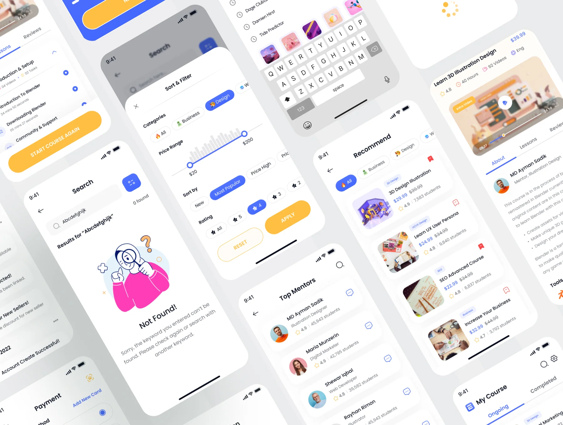 Learnsi - Education Mobile App Template 6