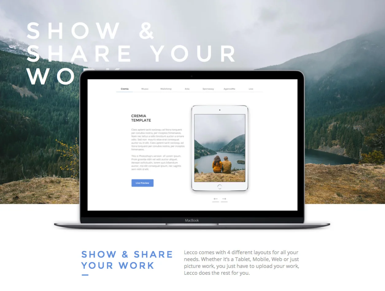 Lecco Wordpress Theme 2
