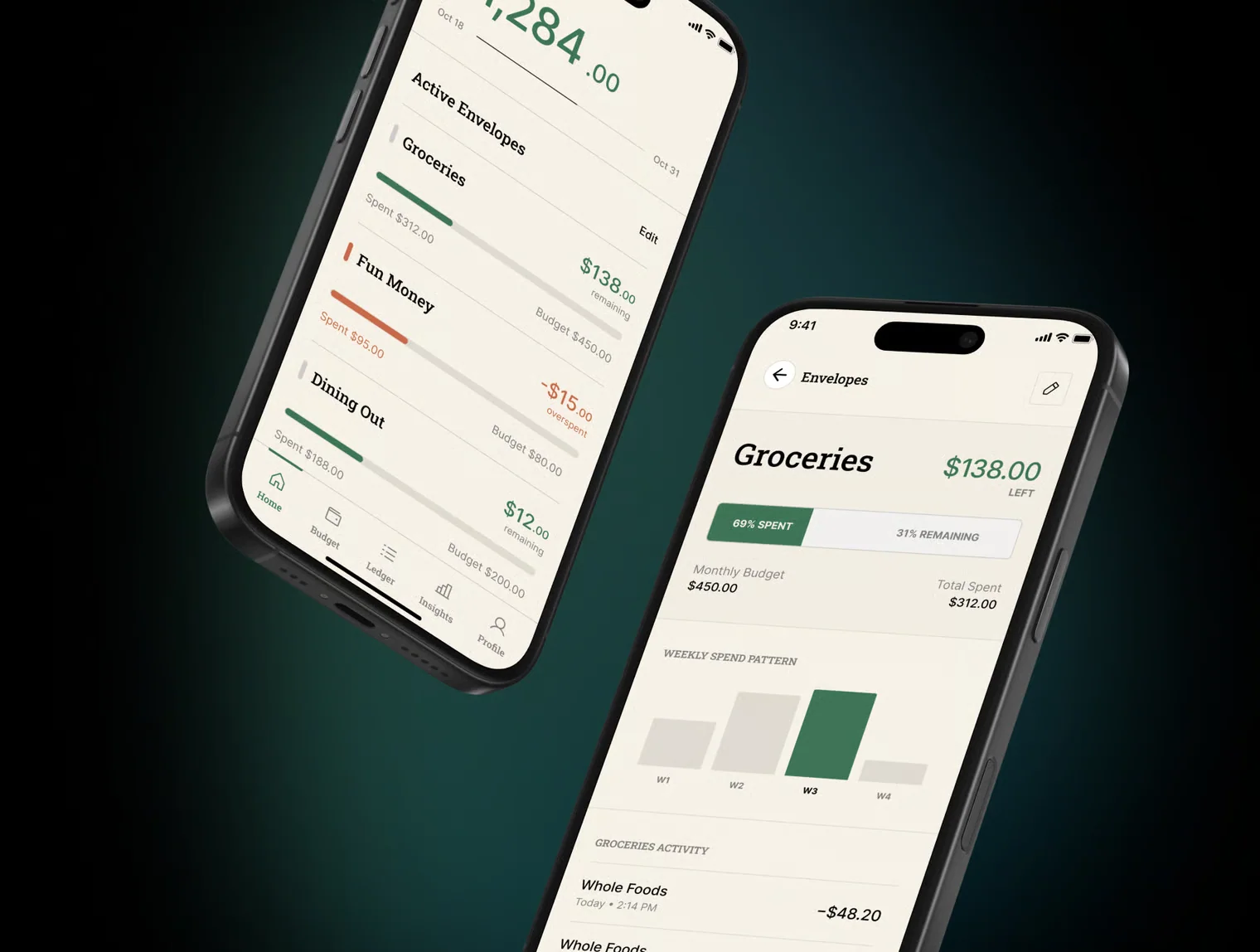 Ledger AI - Neo-Retro AI Budget Tracking - Mobile UI Kit 2