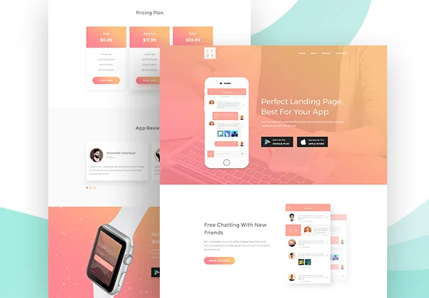LEDX Landing Template