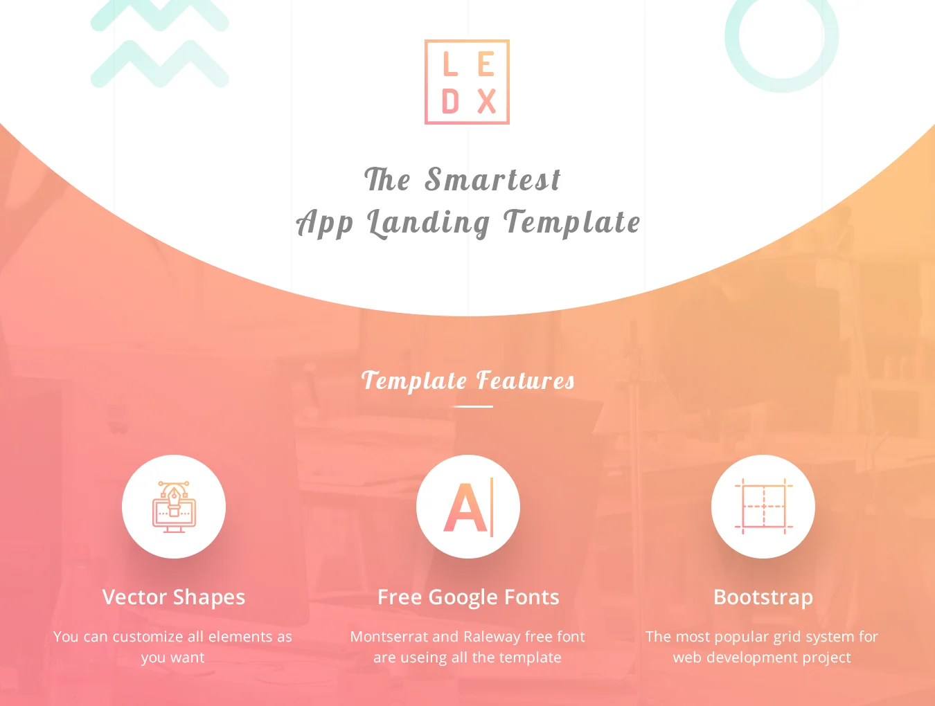 LEDX Landing Template 4