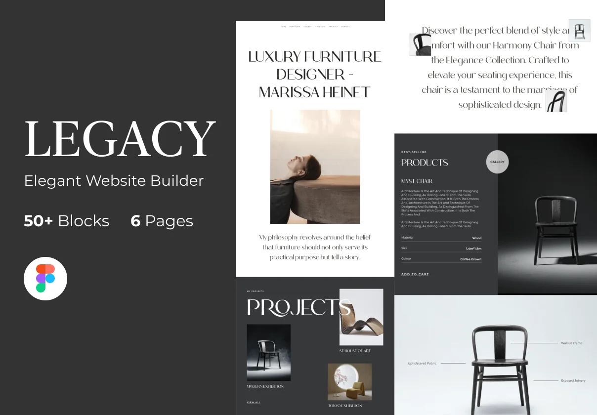 Legacy - Architecture & Interior Website Builder