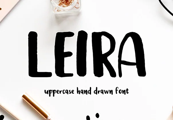 Leira Brush Font