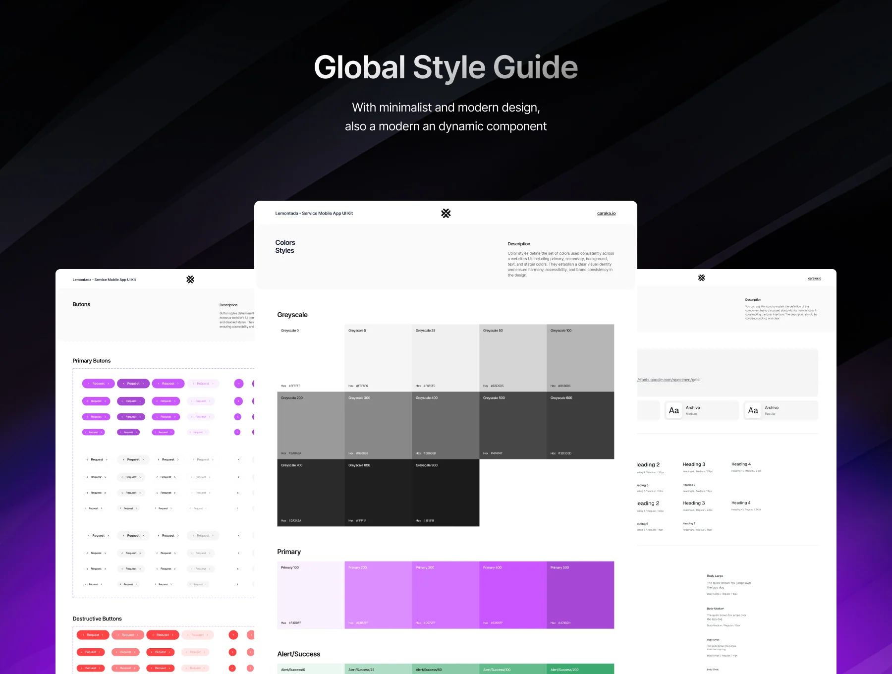 Lemontada – Service Mobile App UI Kit 3