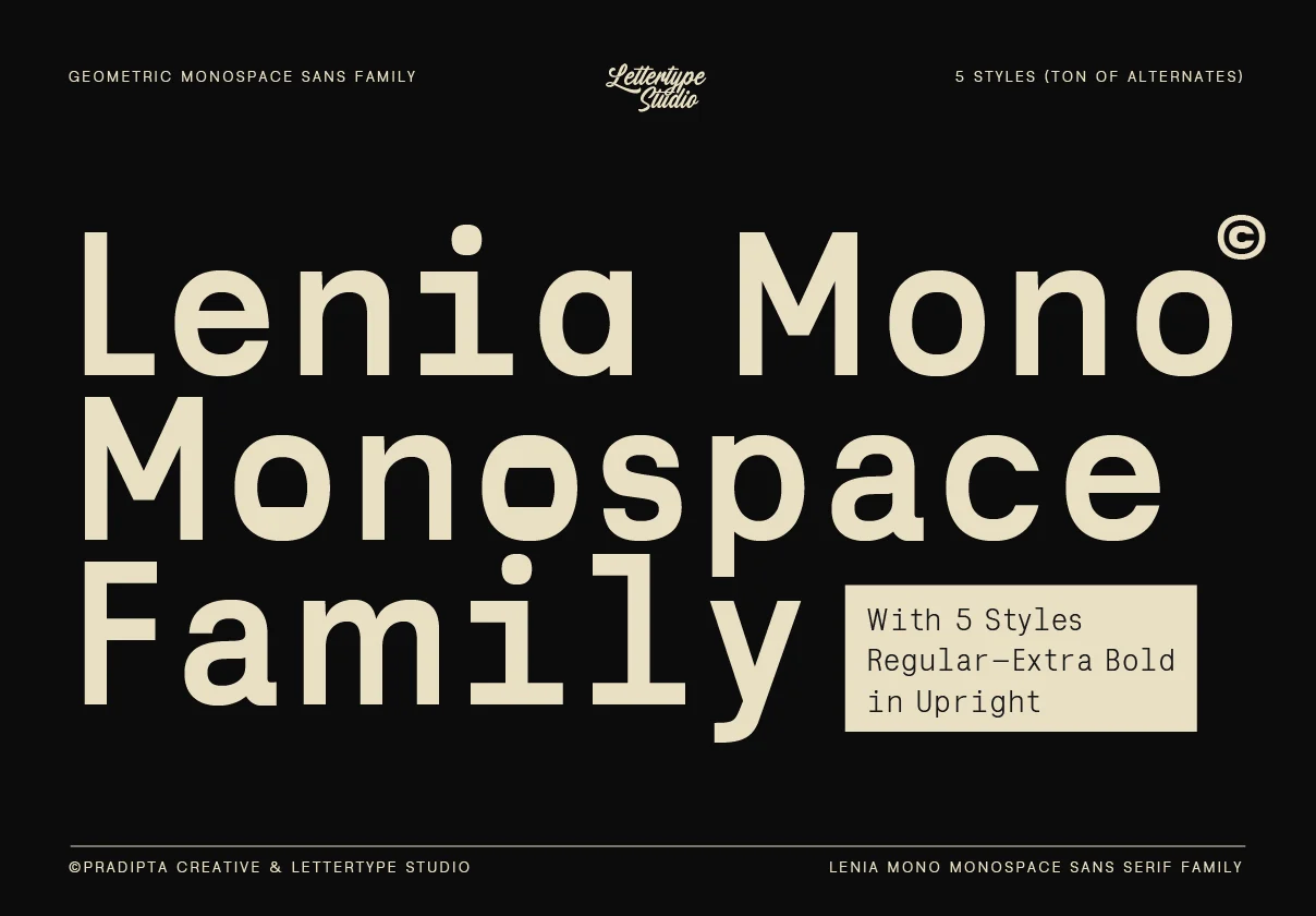 Lenia Mono