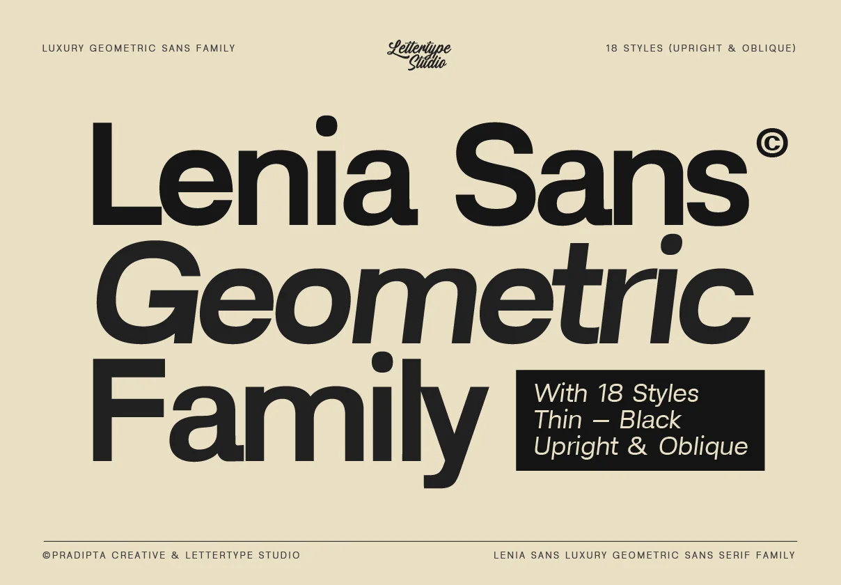 Lenia Sans