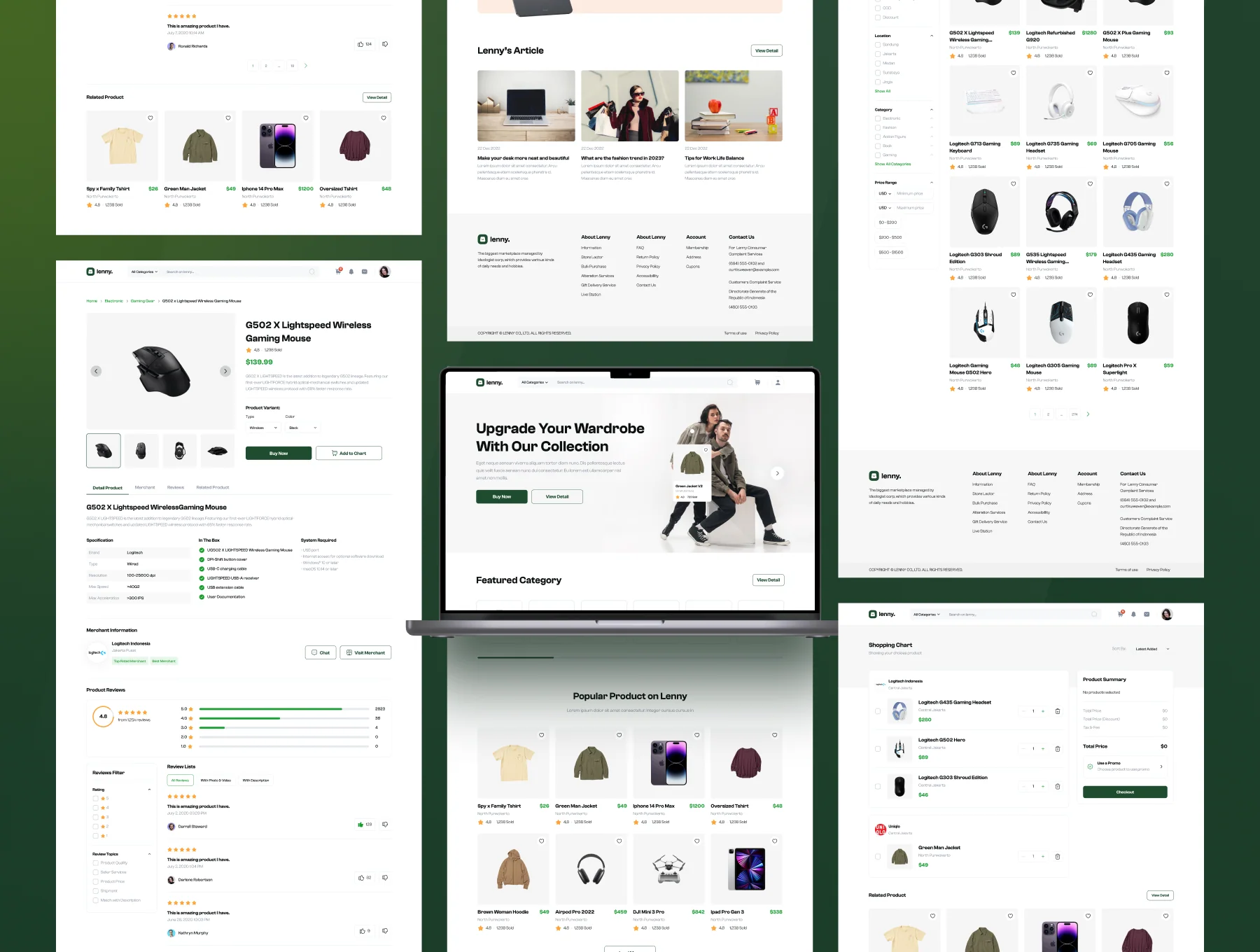 Lenny - eCommerce Website 5