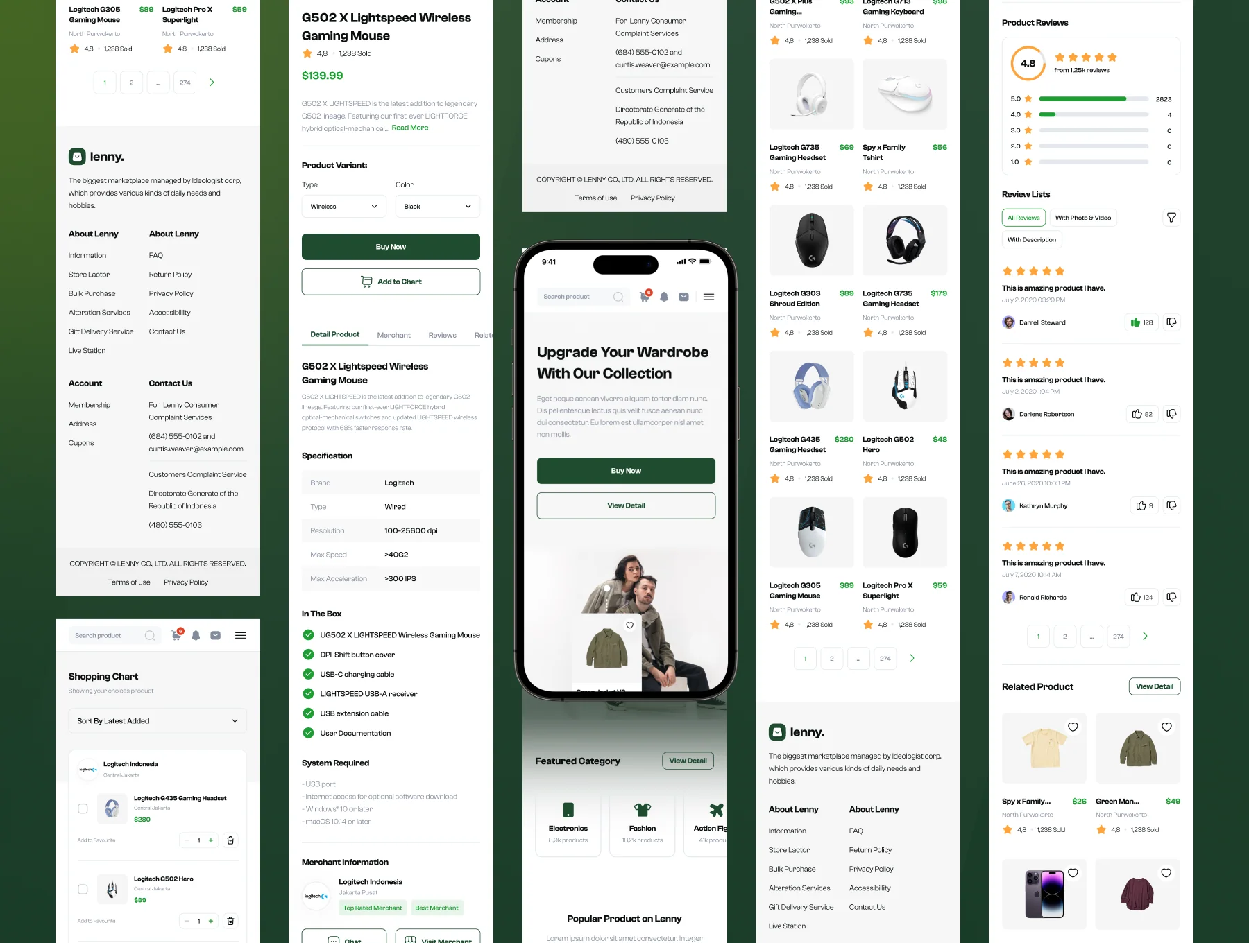 Lenny - eCommerce Website 6