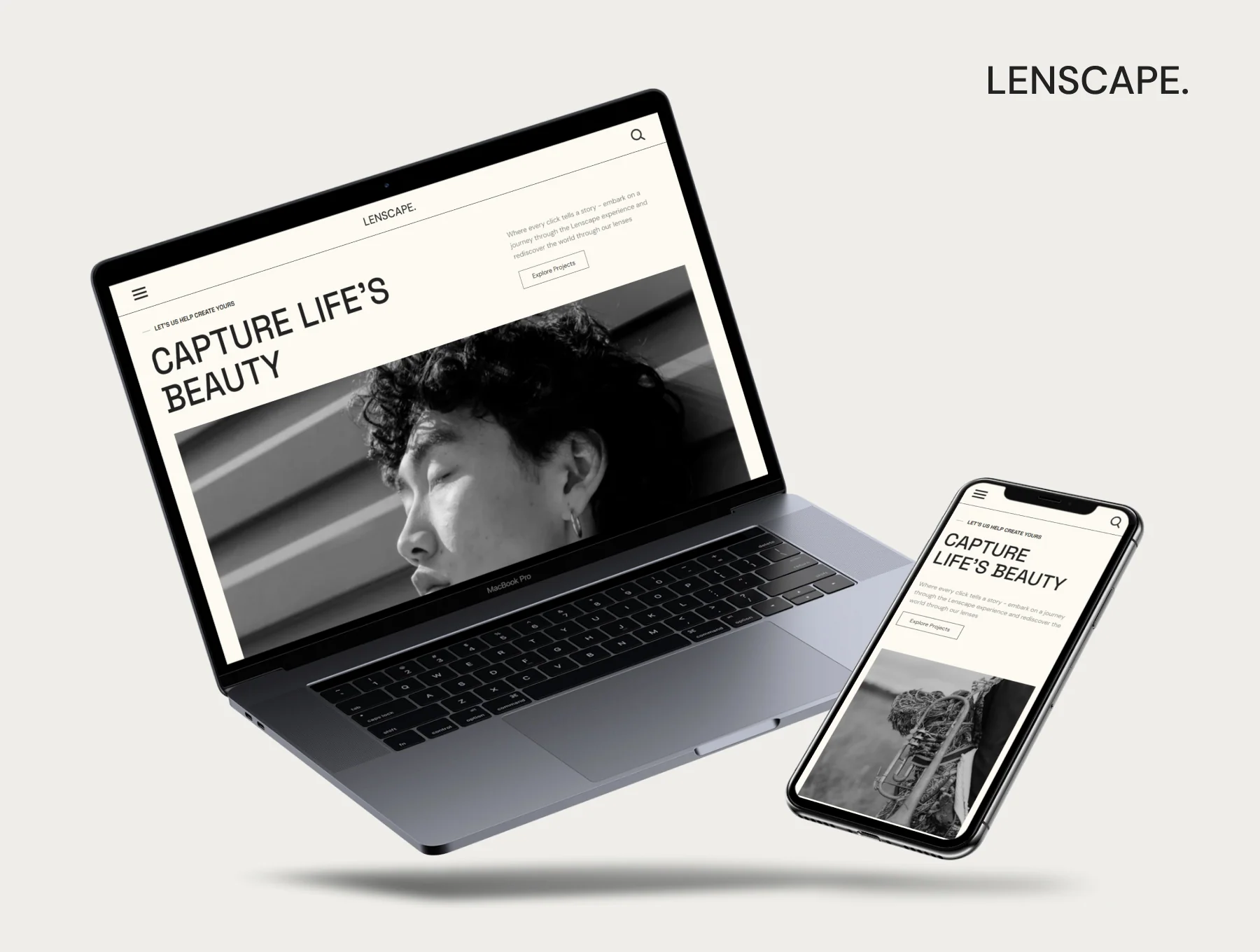 Lenscape - Photography Agency Website 5