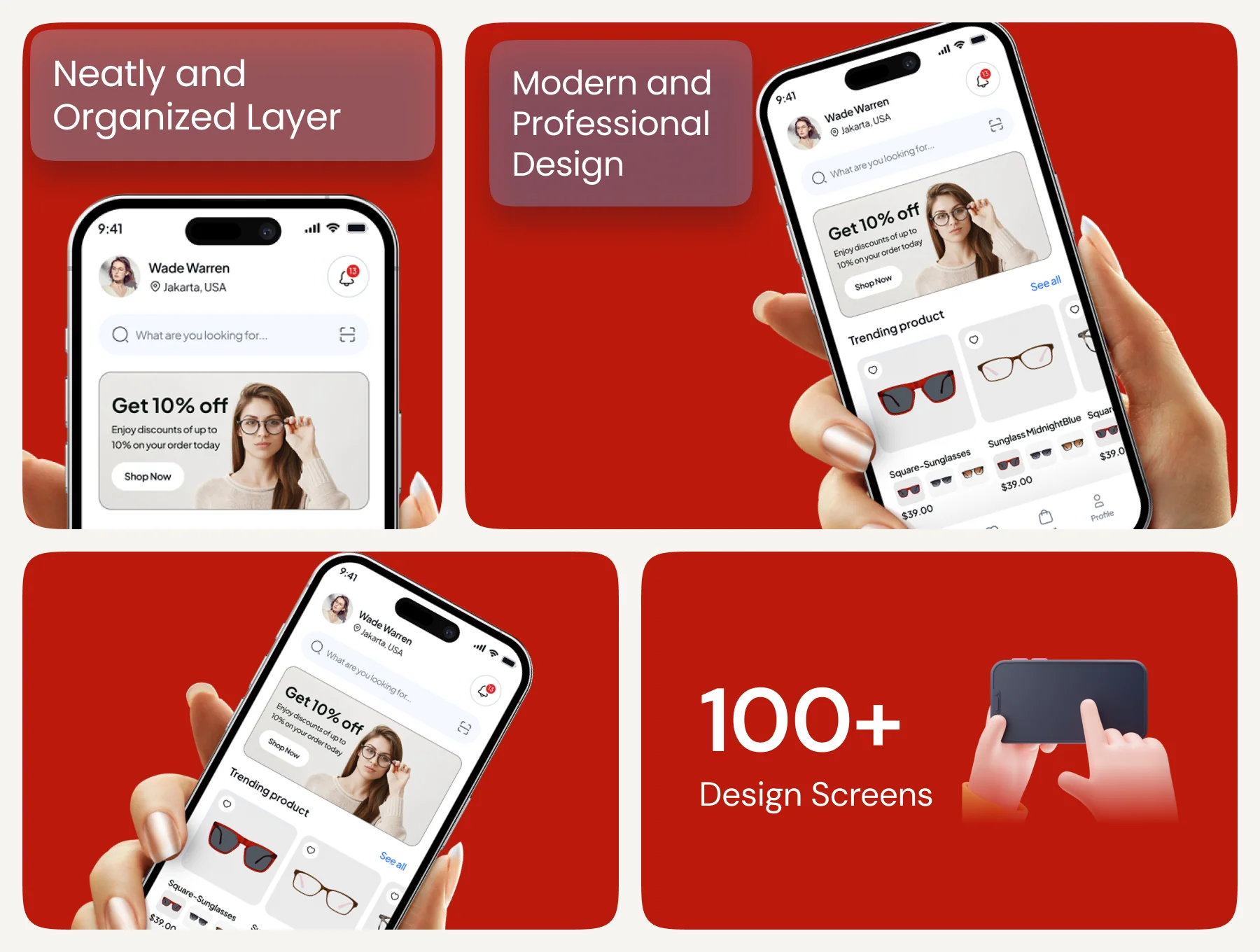 Lensilo Eye Glass Shop Mobile App Ui Kit 4
