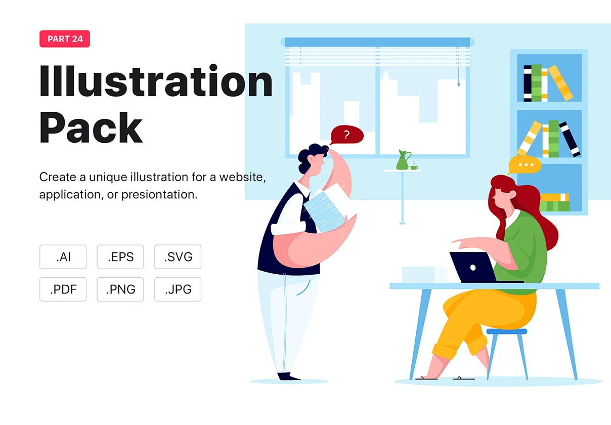 Leo - Business Vector Scenes