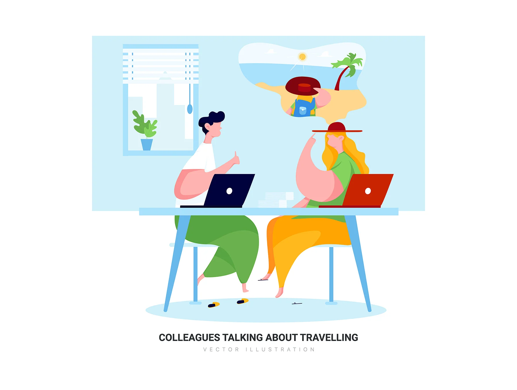 Leo - Business Vector Scenes 10