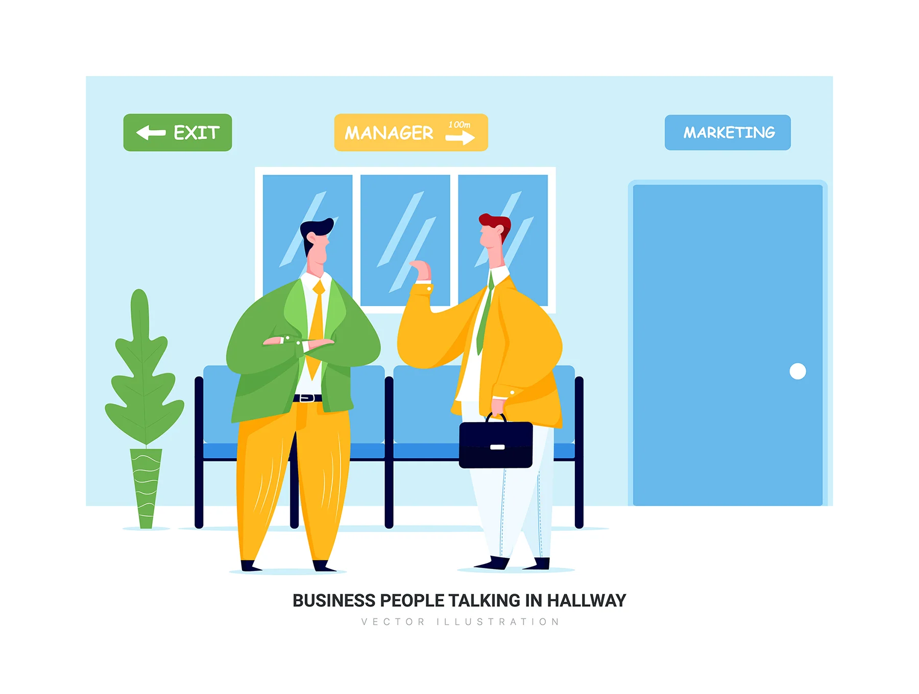 Leo - Business Vector Scenes 3