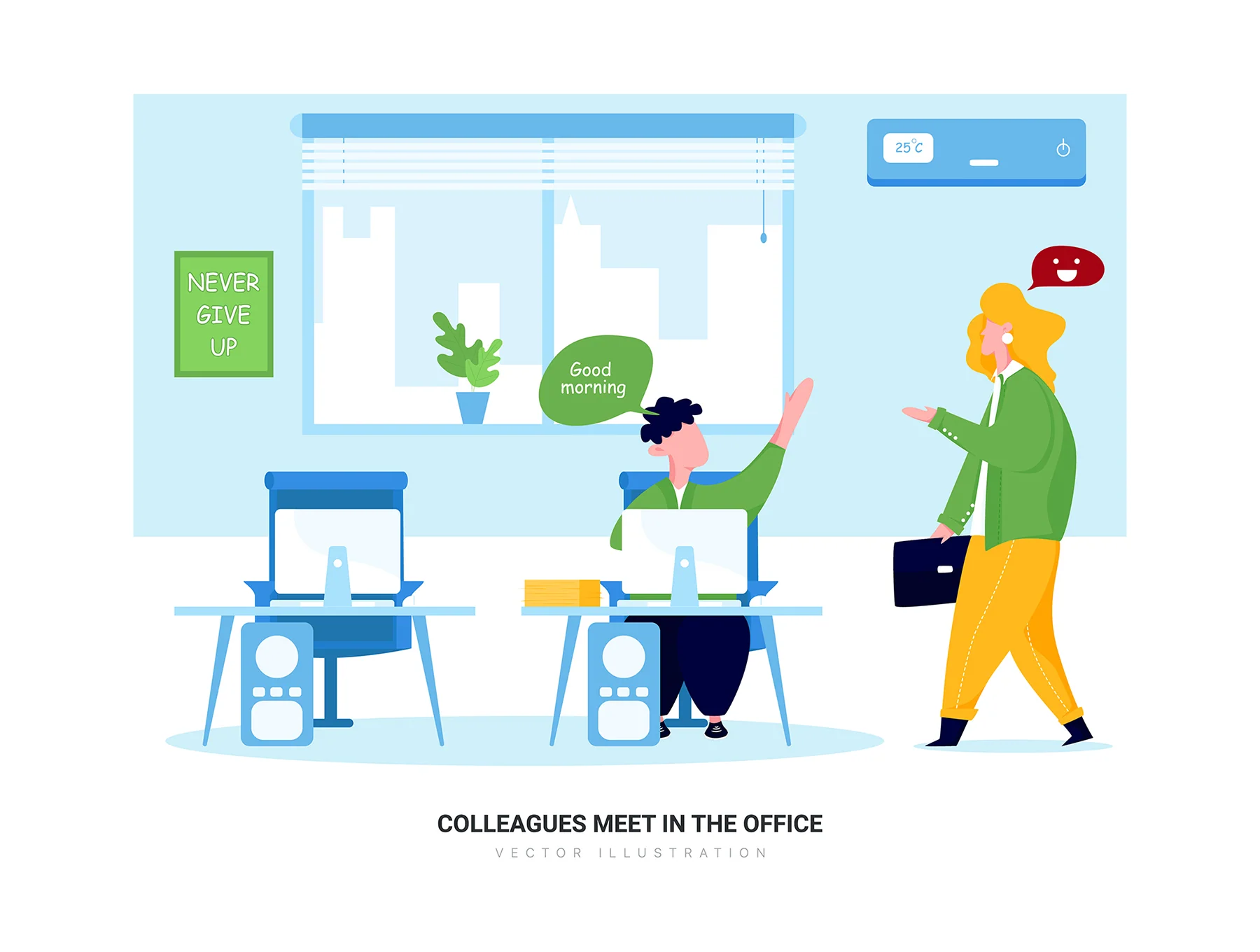 Leo - Business Vector Scenes 6