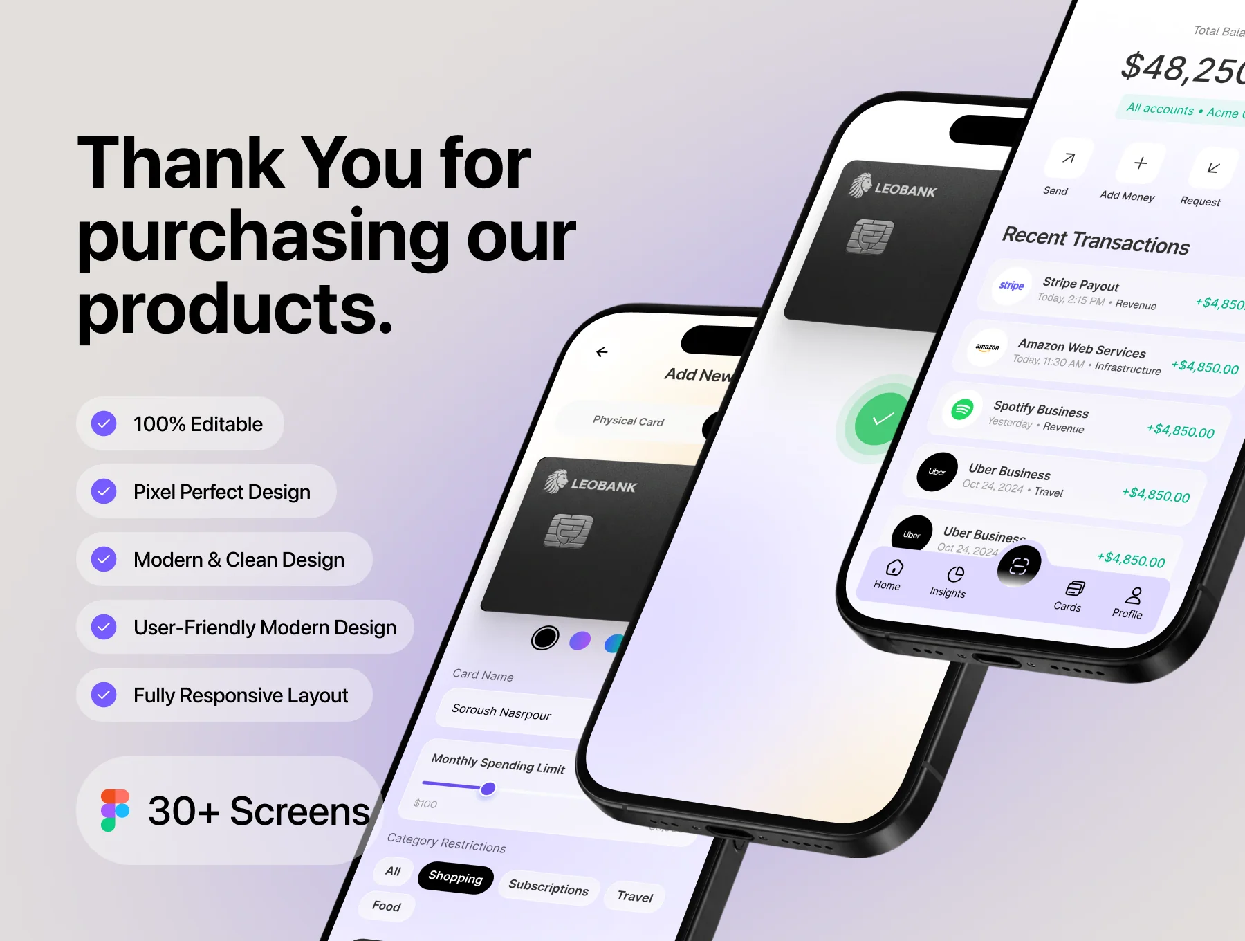 Leobank – Fintech App UI Kit 6