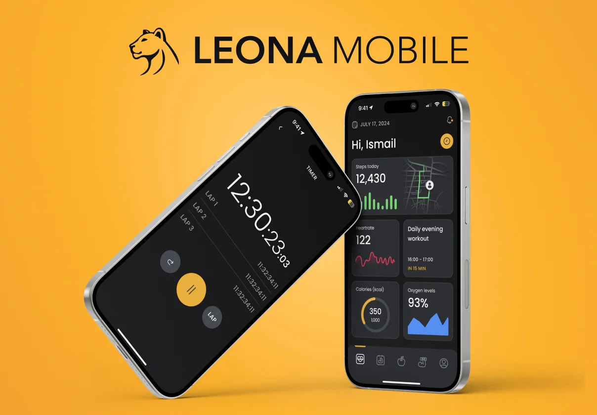 Leona - Fitness App UI Kit
