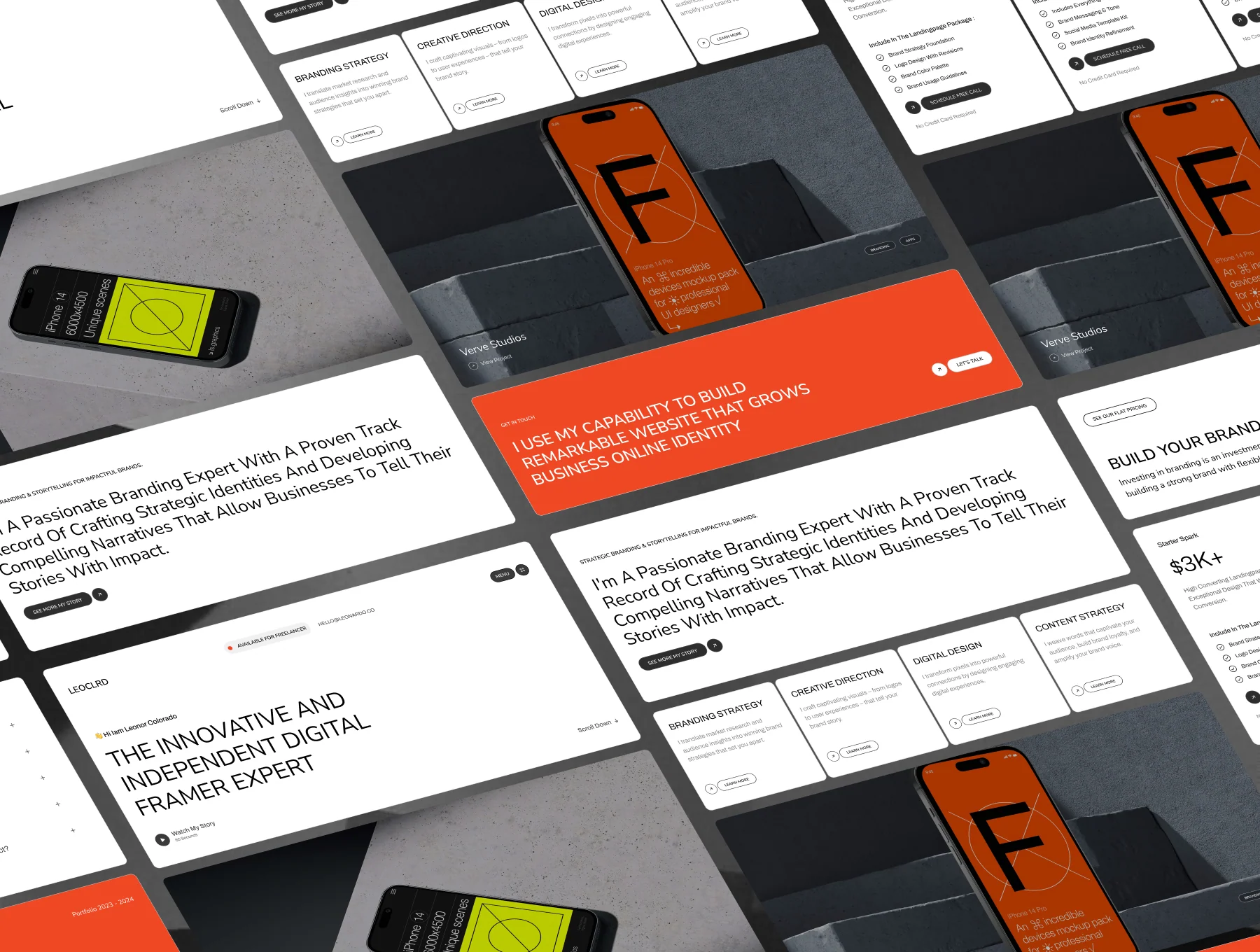 Leonor | Personal Framer Template 6