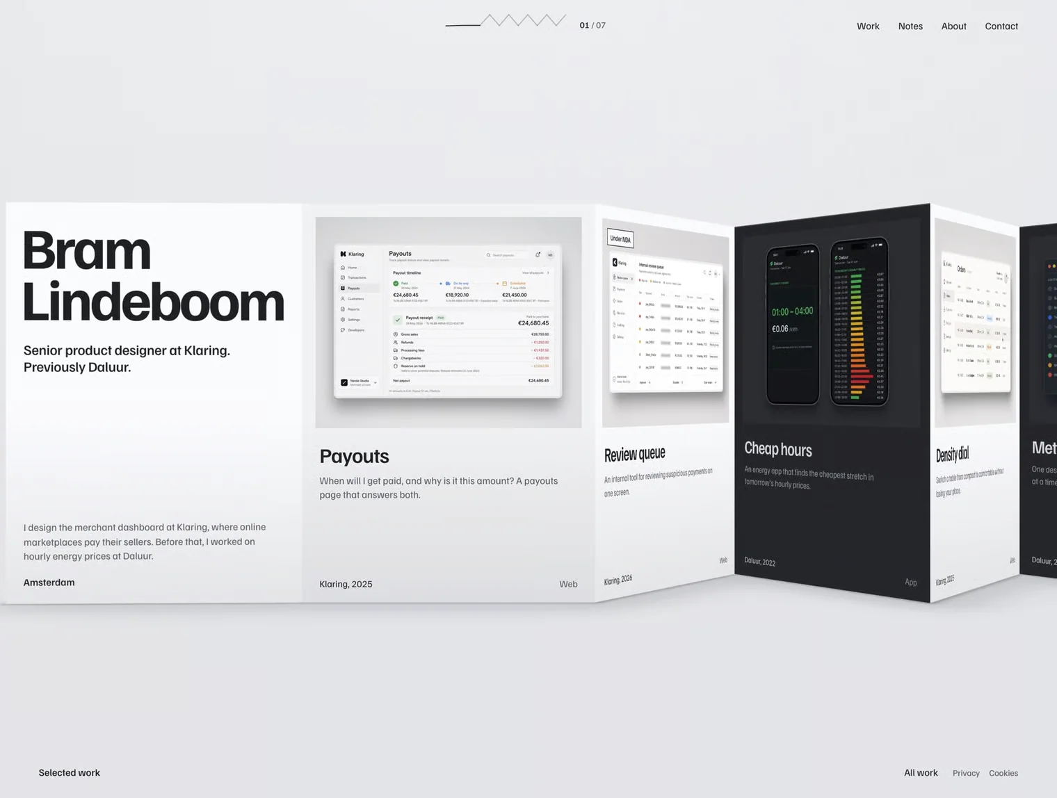 Leporello · Product Designer Portfolio Framer Template 2