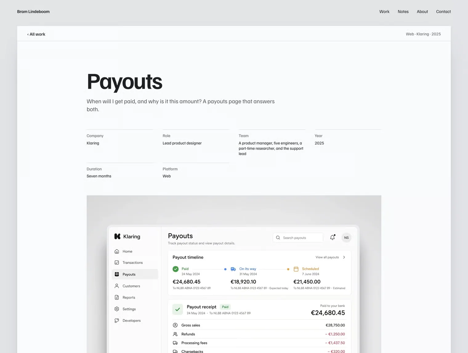 Leporello · Product Designer Portfolio Framer Template 5