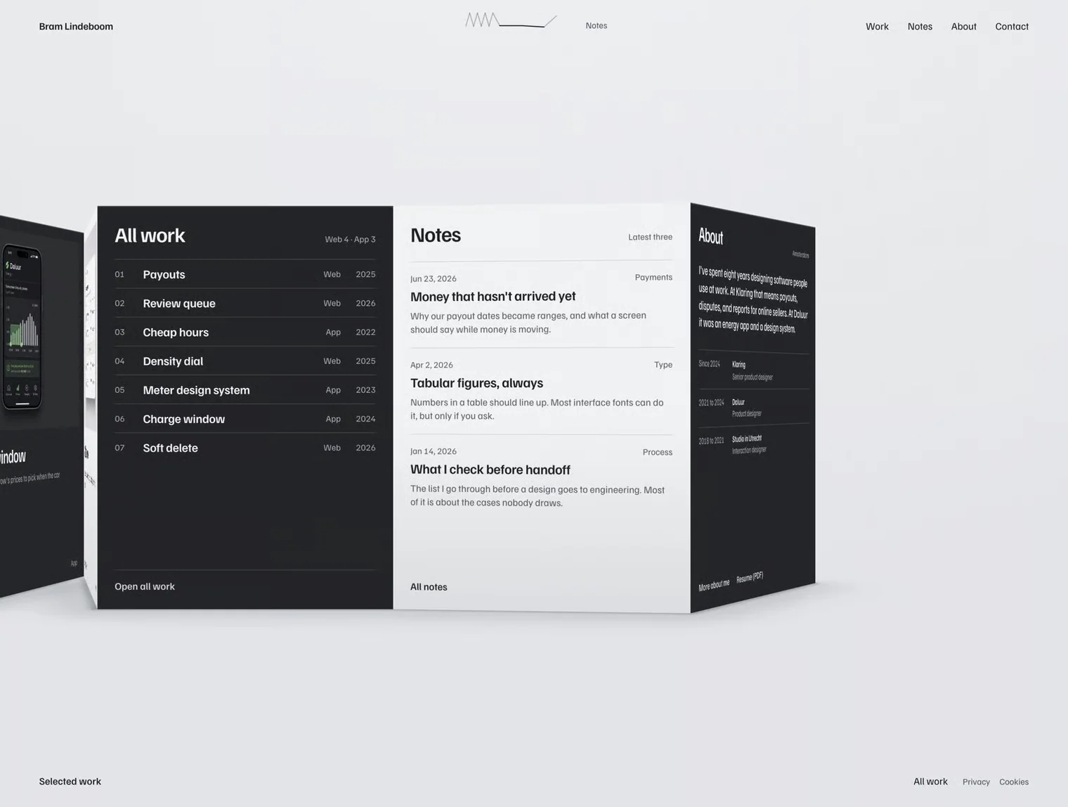 Leporello · Product Designer Portfolio Framer Template 6