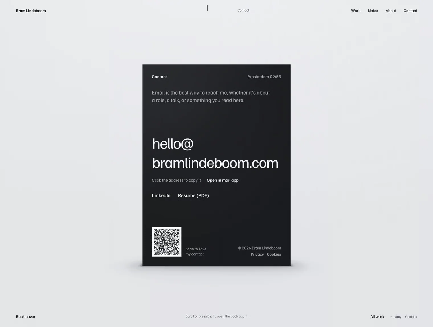 Leporello · Product Designer Portfolio Framer Template 7
