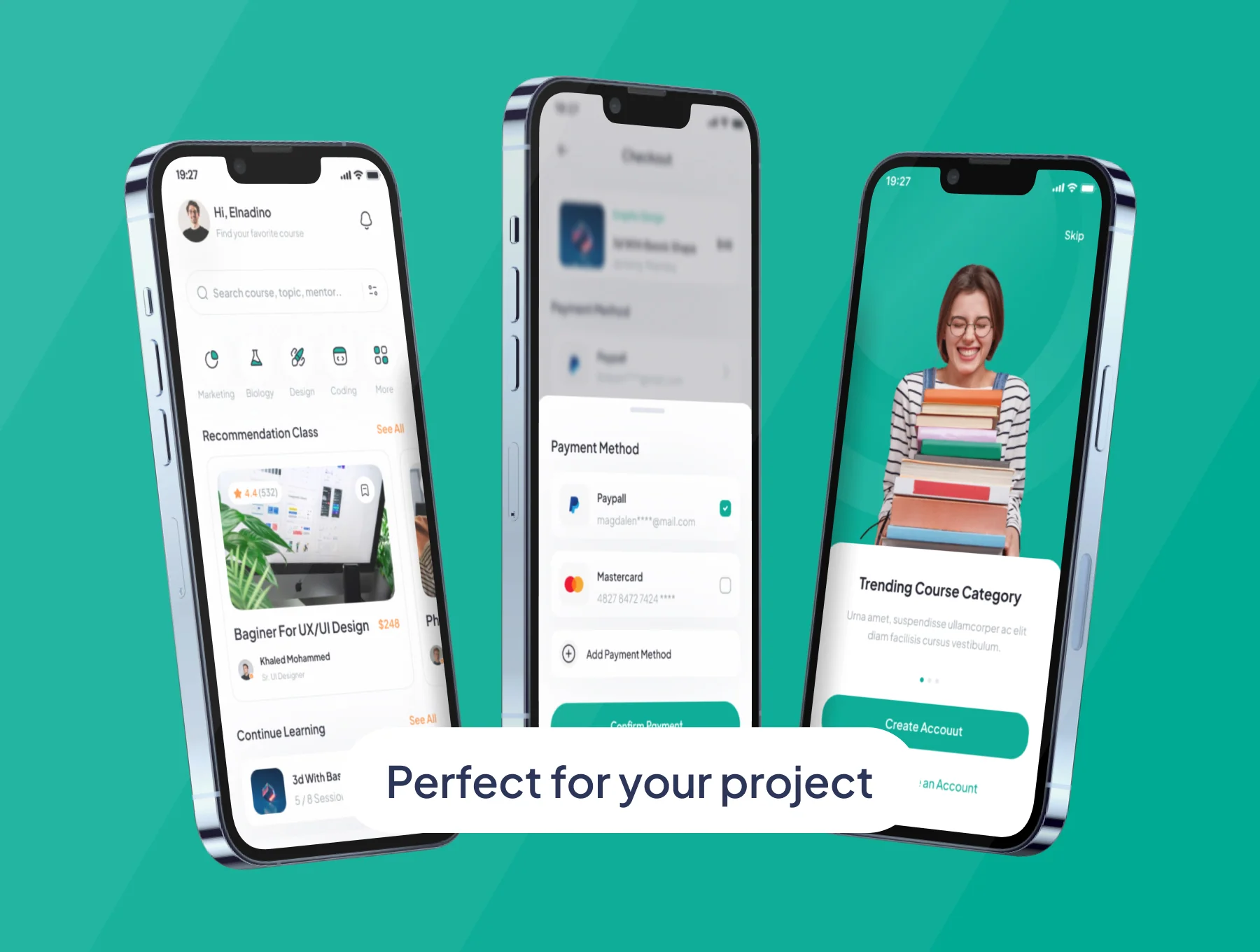Lesprivat - Online Course App UI Kit 4