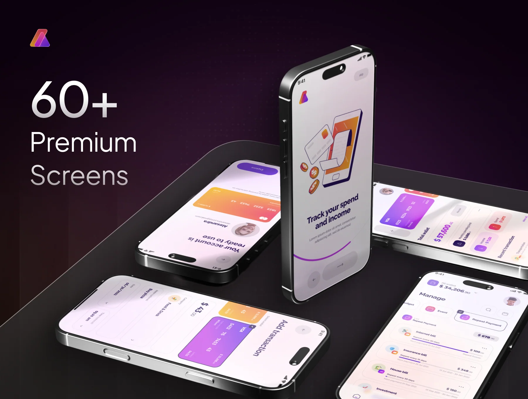 Letify - Financial Management App UI Kit 2